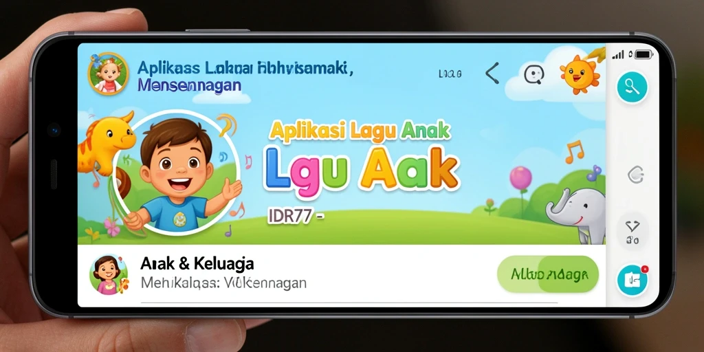 Tampilan antarmuka aplikasi IDR77 yang menarik dan warna-warni.
