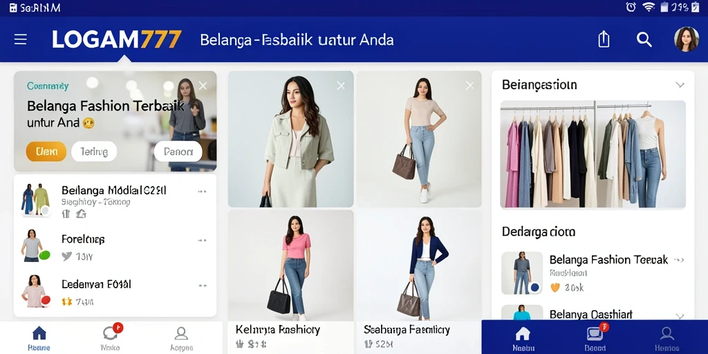 Tampilan antarmuka LOGAM777 yang menarik dan user-friendly.